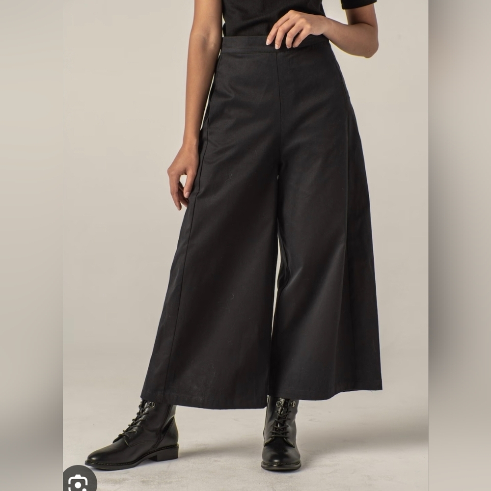 Marimekko Crop Wide-Leg Pants Size 36 In Great Condition